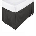 NNEDSZ Box Pleated Valance Black - SINGLE